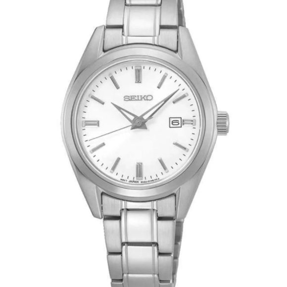 New Seiko 5 Silver Men's Watch